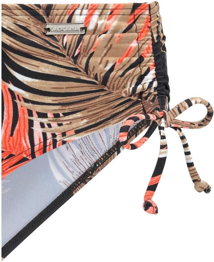 Lascana Beugelbikini met opvallende blaadjesprint