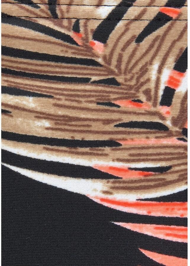 Lascana Beugelbikini met opvallende blaadjesprint - Foto 3