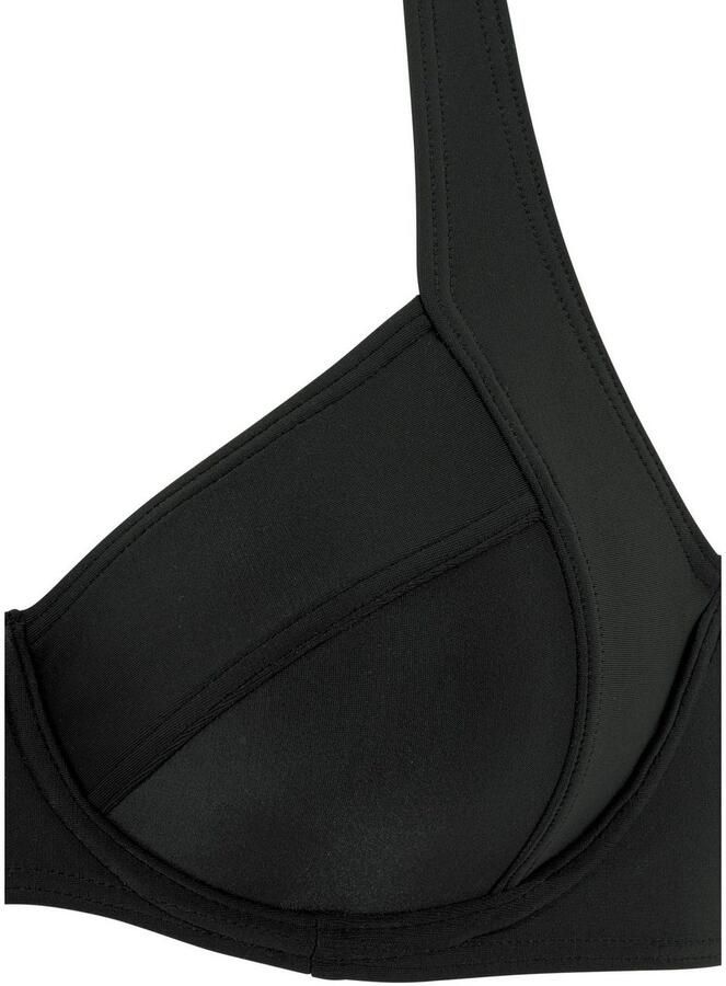 Lascana Beugelbikini met opzij aangerimpeld bikinibroekje - Foto 2