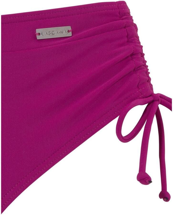 Lascana Beugelbikini met opzij aangerimpeld bikinibroekje