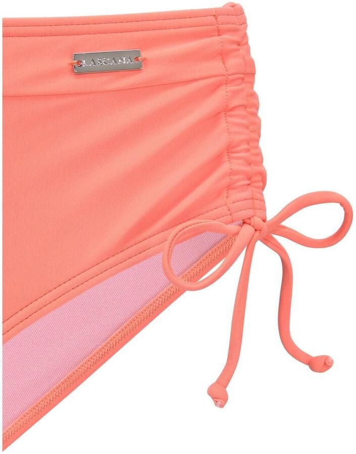 Lascana Beugelbikini met opzij aangerimpeld bikinibroekje