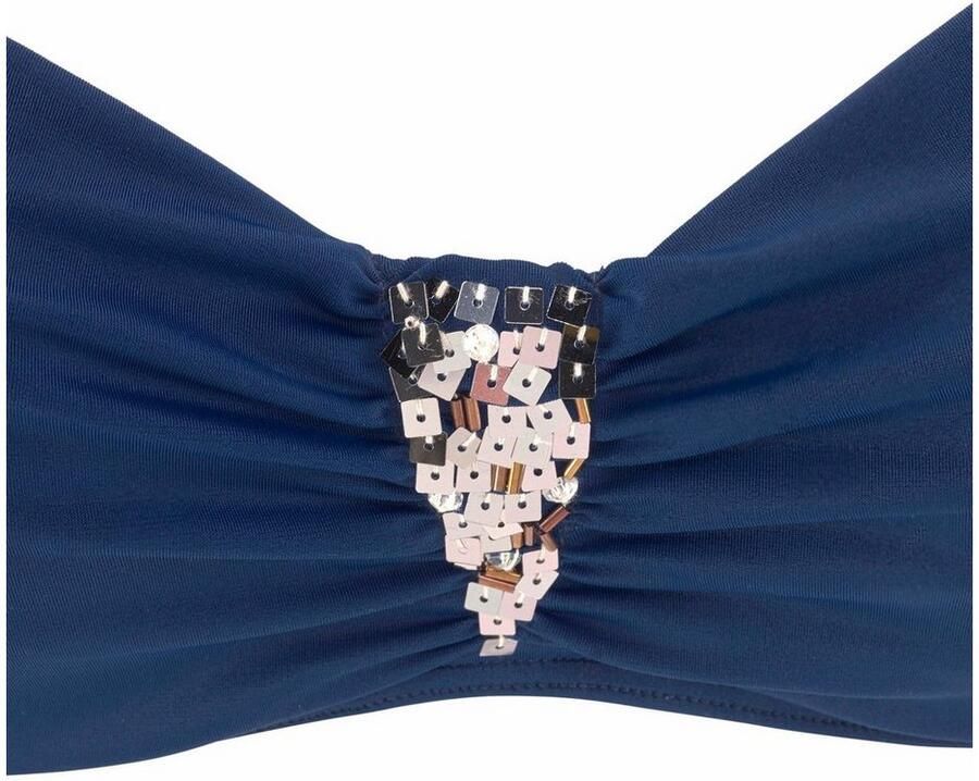 Lascana Beugelbikini met paillettengarnering - Foto 3