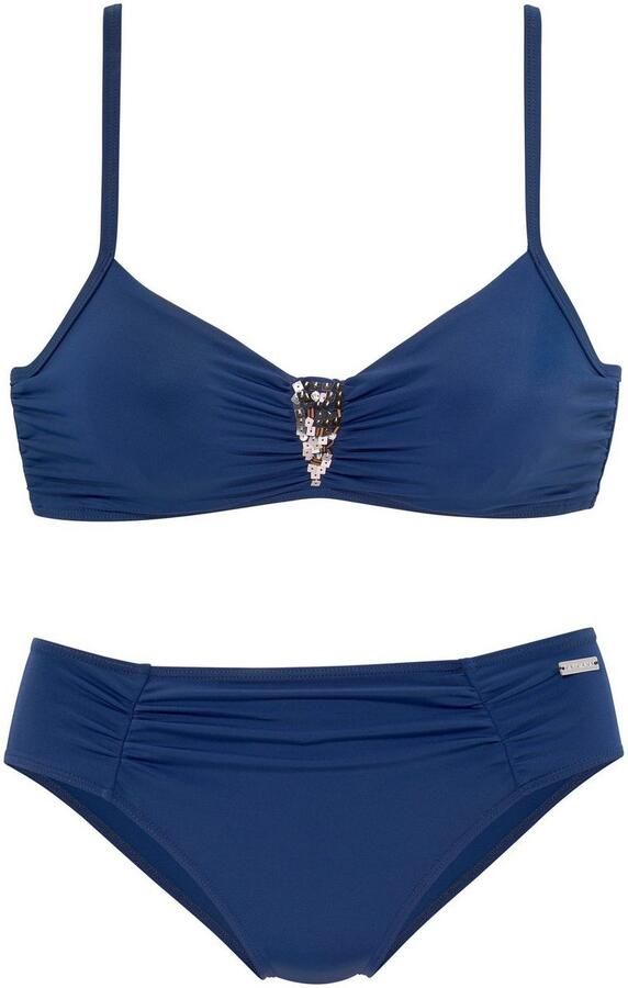 Lascana Beugelbikini met paillettengarnering - Foto 6