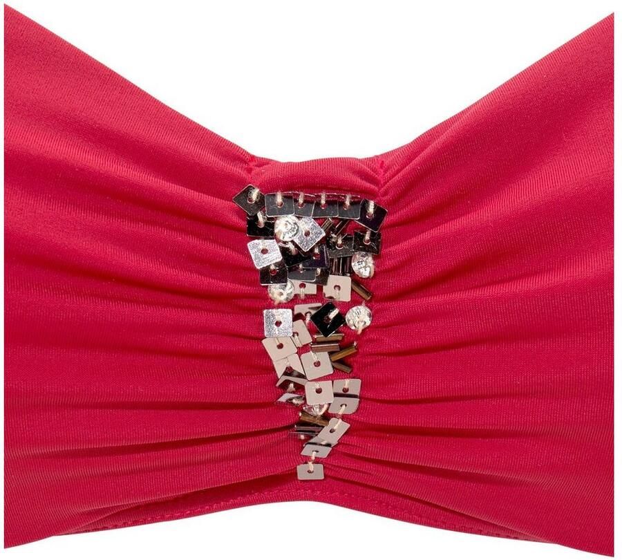 Lascana Beugelbikini met paillettengarnering