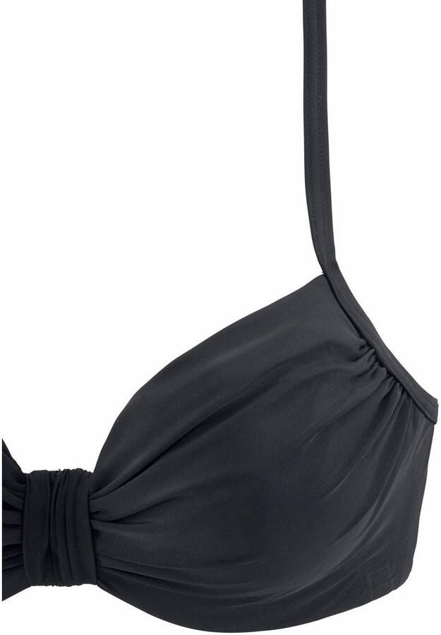 Lascana Beugelbikini met plooien bij de cups - Foto 2