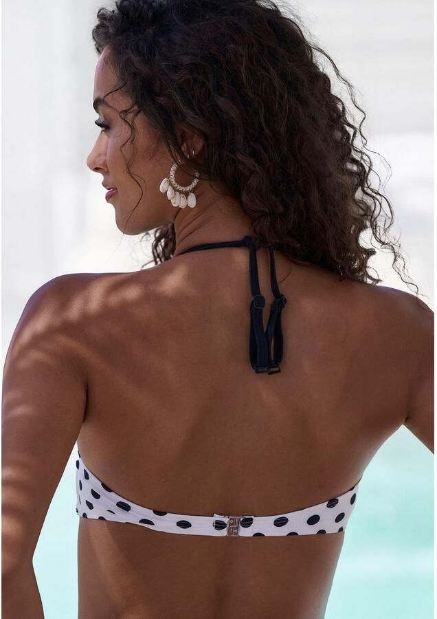 Lascana Beugelbikini met schattige stippen - Foto 3