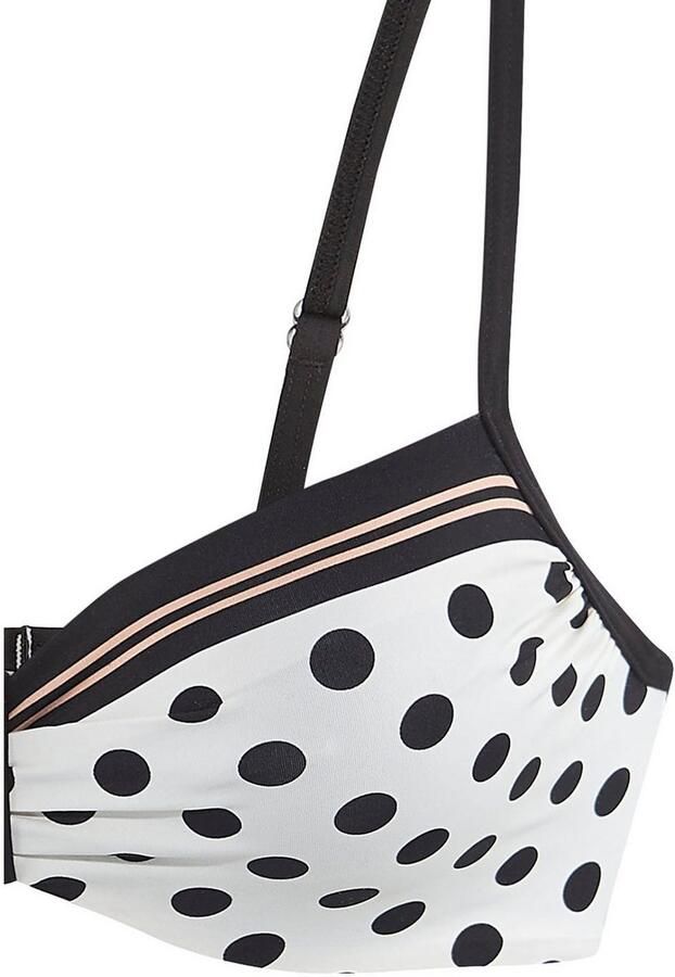 Lascana Beugelbikini met schattige stippen - Foto 3