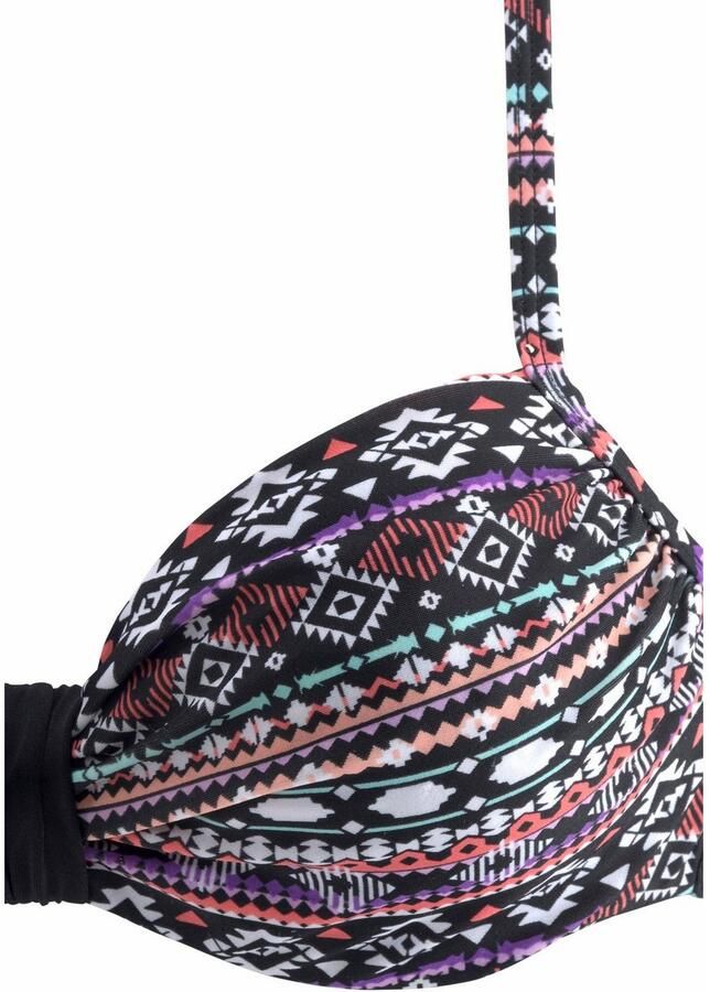 Lascana Beugelbikini met unikleurige lus tussen de cups - Foto 2