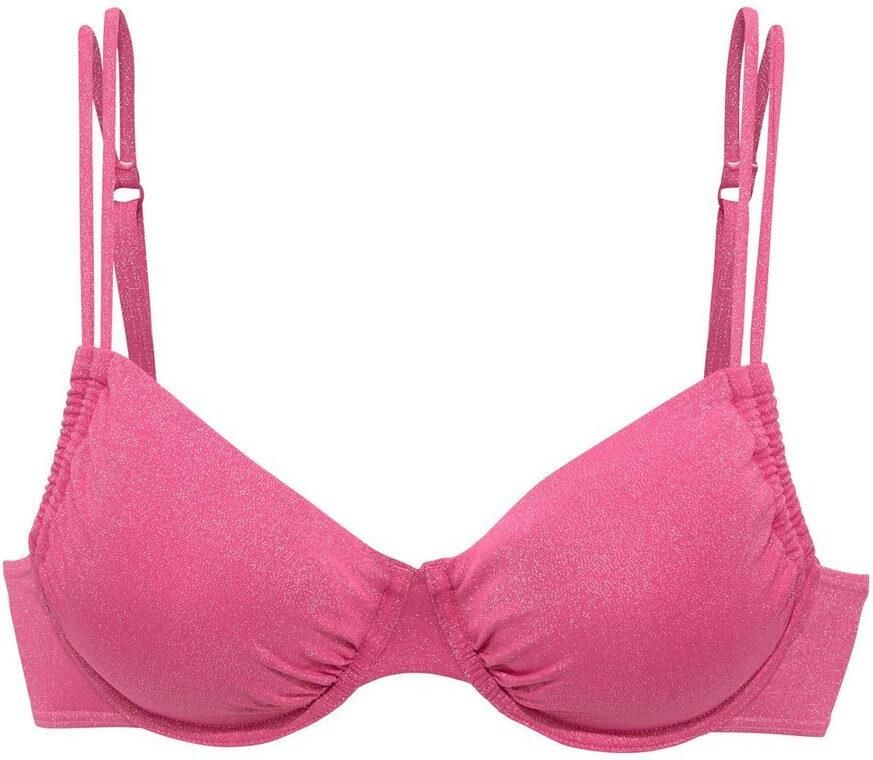 Lascana Beugelbikinitop Glitter met geweldige glanseffect - Foto 2