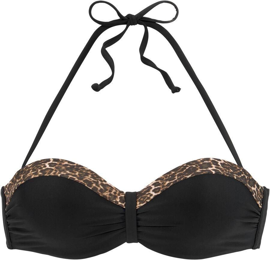 Lascana Beugelbikinitop in bandeaumodel ADELE met trendy details