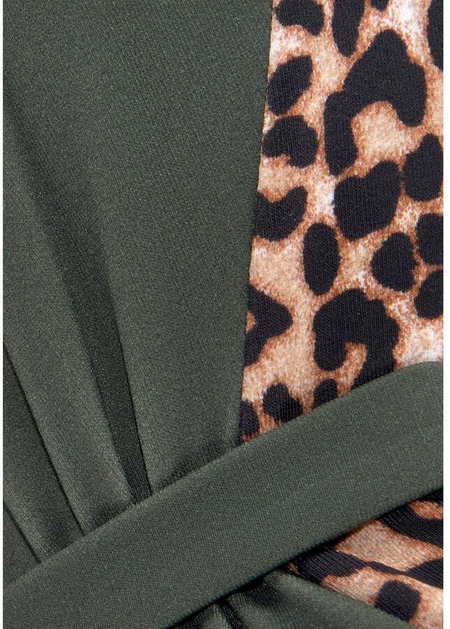 Lascana Beugelbikinitop in bandeaumodel Adelin met gedessineerde inzetten - Foto 3