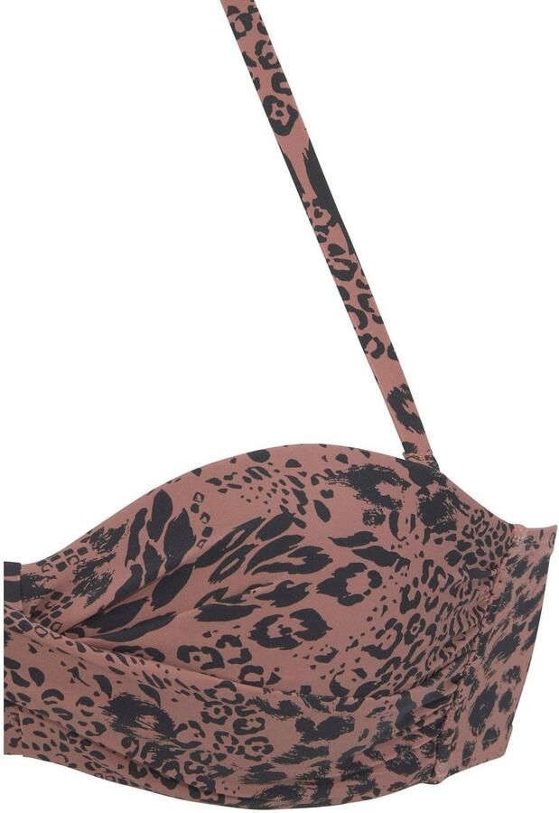 Lascana Beugelbikinitop in bandeaumodel ASHA in animaldesign - Foto 4