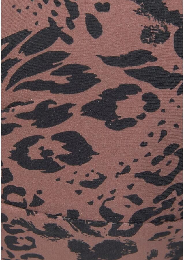 Lascana Beugelbikinitop in bandeaumodel ASHA in animaldesign