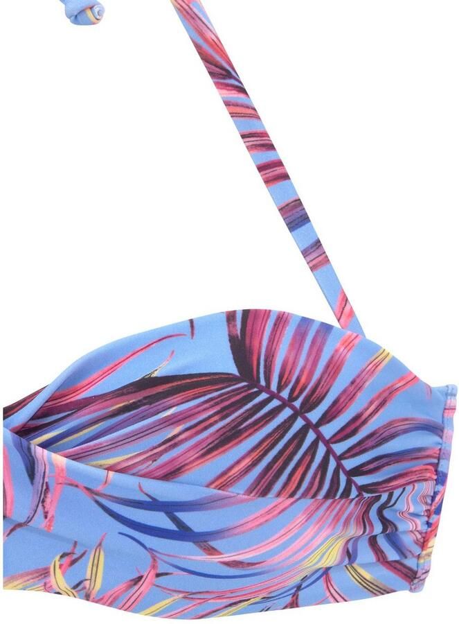 Lascana Beugelbikinitop in bandeaumodel Breese in tropisch design - Foto 2