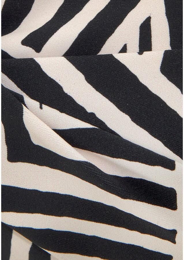 Lascana Beugelbikinitop in bandeaumodel Cleo met geometrische print - Foto 4