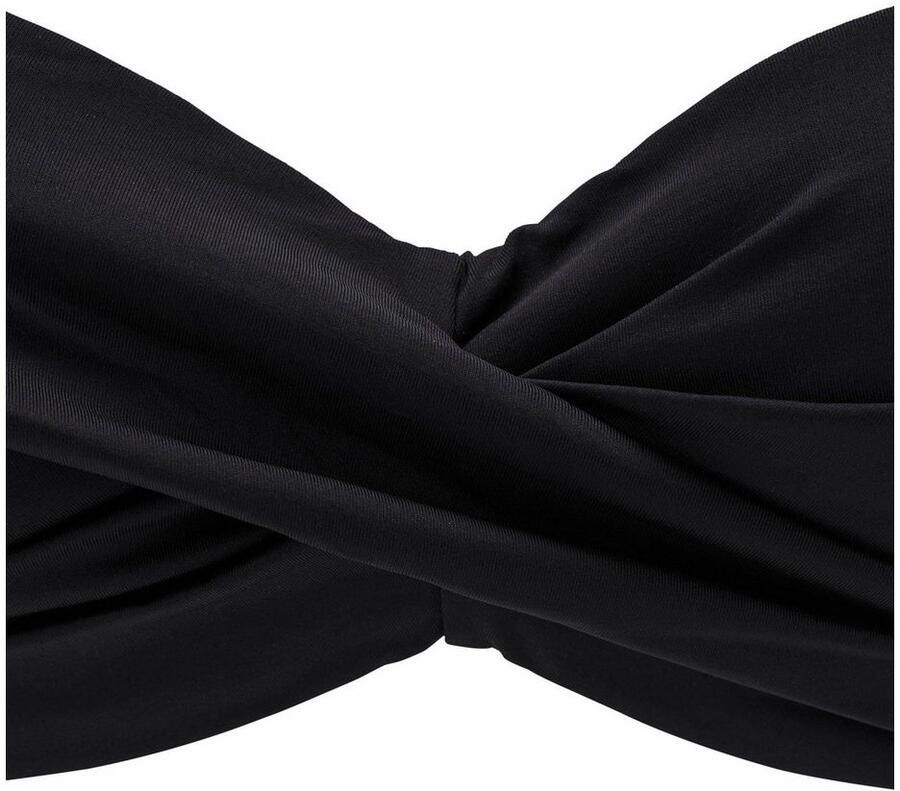 Lascana Beugelbikinitop in bandeaumodel Italy met baleintjes opzij - Foto 2