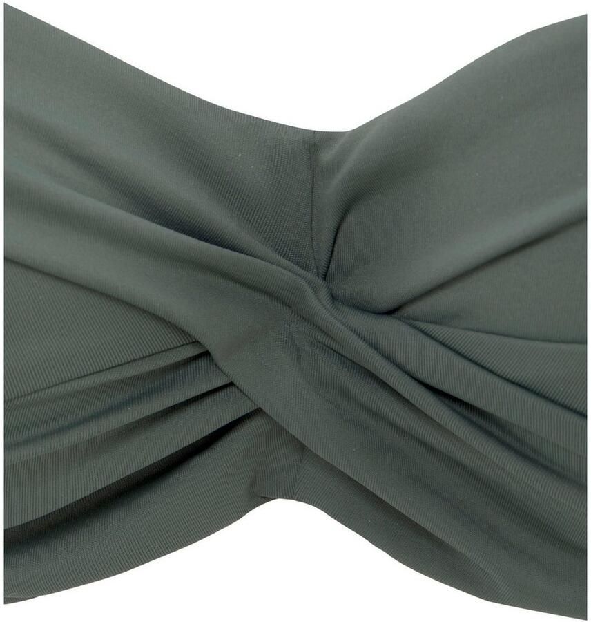 Lascana Beugelbikinitop in bandeaumodel Italy met baleintjes opzij - Foto 2