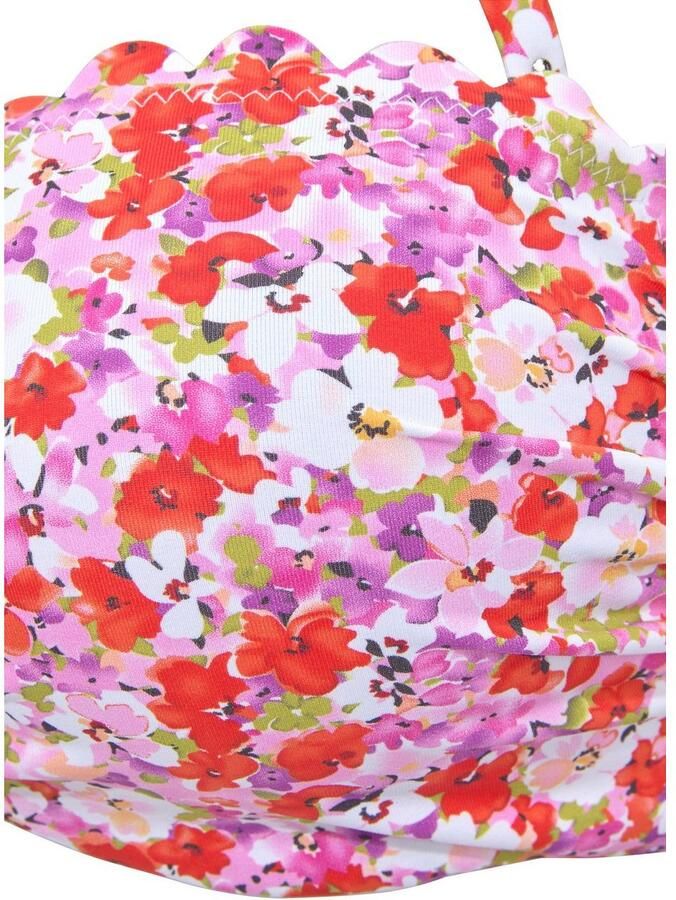 Lascana Beugelbikinitop in bandeaumodel Jasmijn in bloemenprint - Foto 3