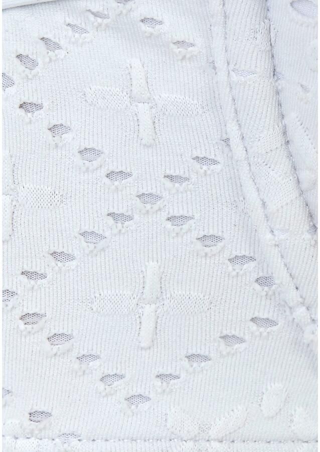 Lascana Beugelbikinitop Omara met broderie anglaise - Foto 4