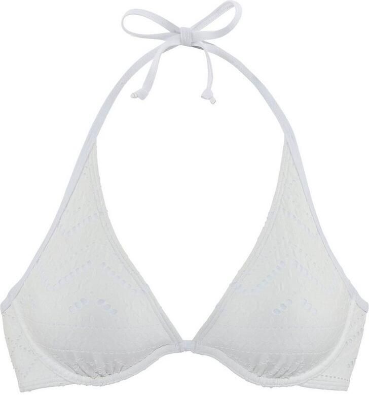 Lascana Beugelbikinitop Omara met broderie anglaise - Foto 7