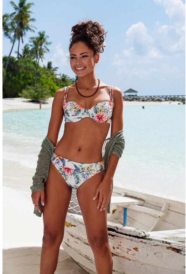 Lascana Beugelbikinitop Salsa met mooie bloemenprint - Foto 4