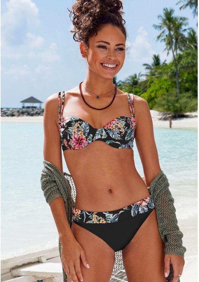 Lascana Bikinibroekje met brede elastische band model 'Salsa' - Foto 8