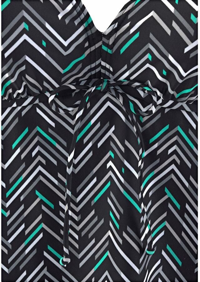 Lascana Beugeltankini met kartelmotief