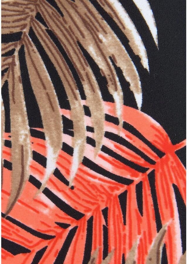 Lascana Beugeltankini met opvallende blaadjesprint - Foto 2