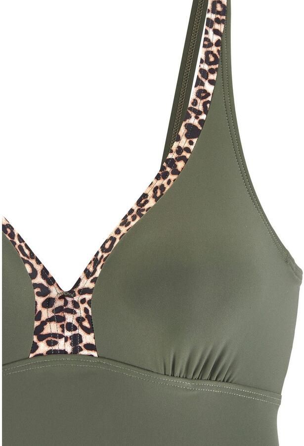 Lascana Beugeltankinitop Adelin met gedessineerde inzet - Foto 3