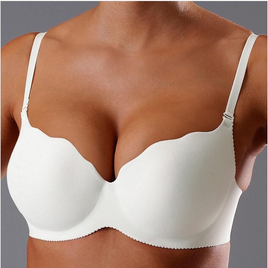 Lascana Bh-inlay's transparant met lichte glitter