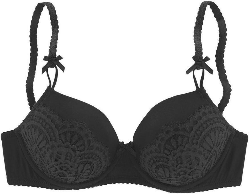 Lascana Bh met steuncups Aurora met beugel en van fijne kant dessous - Foto 6