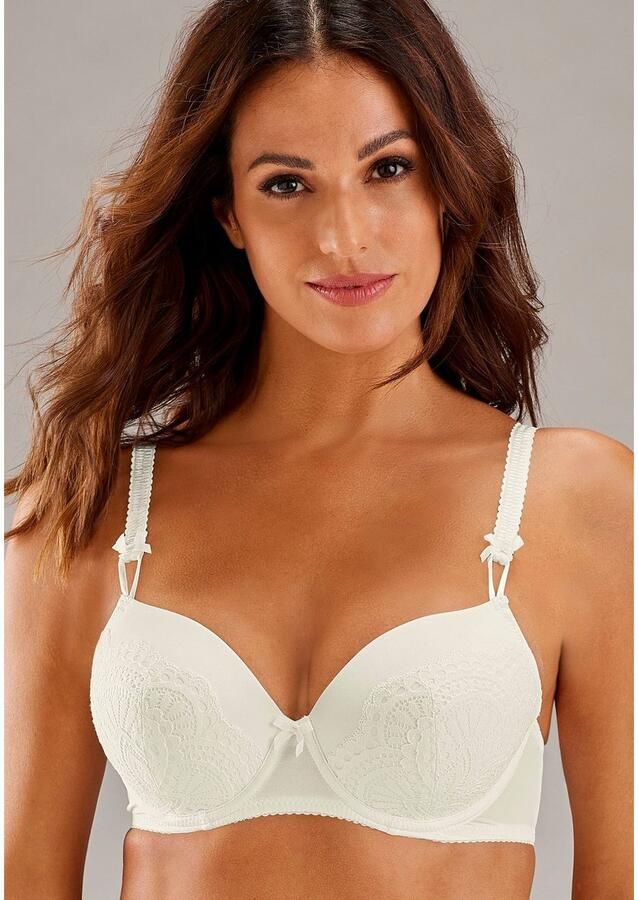 Lascana Bh met steuncups Aurora met beugel en van fijne kant dessous - Foto 2