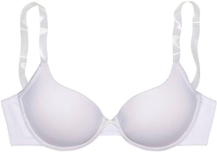 Lascana Bh met steuncups Ela met transparante bandjes perfecte basic met beugels basic lingerie - Foto 4