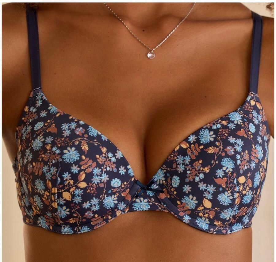 Lascana Bh met steuncups Ela perfect basic met beugel van zijdeachtige microvezel