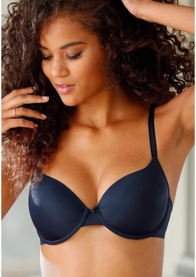 Lascana Bh met steuncups Ela perfect basic met beugel van zijdeachtige microvezel - Foto 2