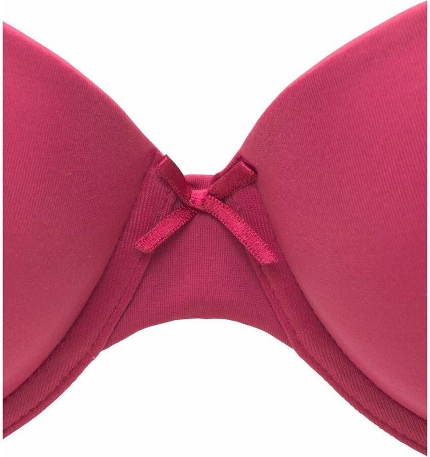 Lascana Bh met steuncups Ela perfect basic met beugel van zijdeachtige microvezel