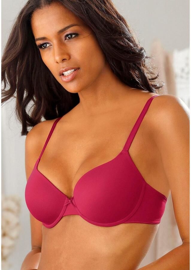 Lascana Bh met steuncups Ela perfect basic met beugel van zijdeachtige microvezel - Foto 4