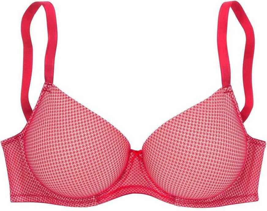 Lascana Bh met steuncups Invisible Pink met spacer-schalen perfect onder witte kleding - Foto 4