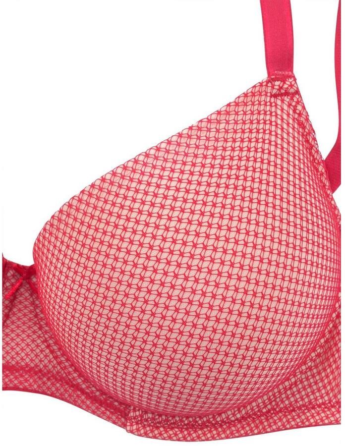 Lascana Bh met steuncups Invisible Pink met spacer-schalen perfect onder witte kleding