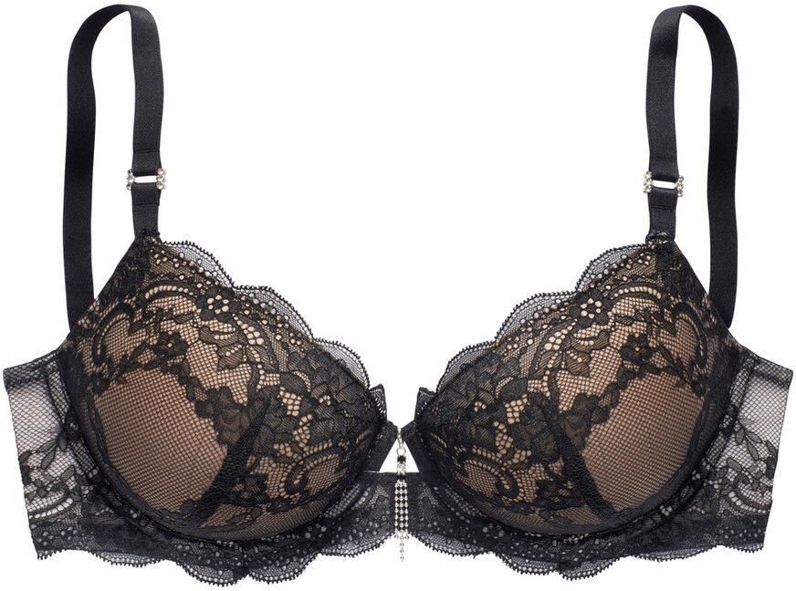 Lascana Bh met steuncups met beugel en afneembare glitterhanger sexy lingerie - Foto 3