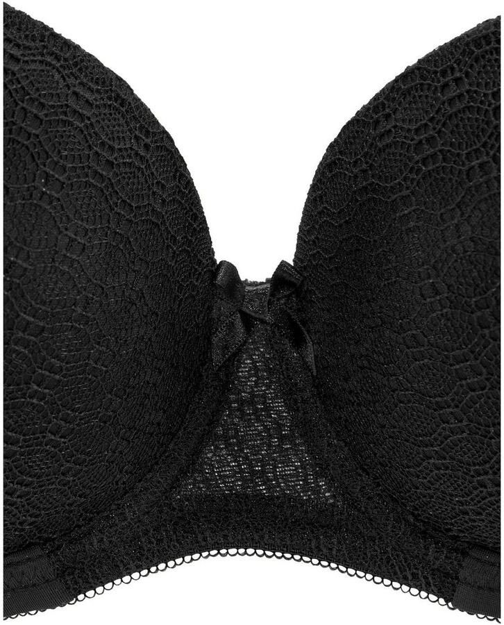 Lascana Bh met steuncups met beugel en grafische kant dessous