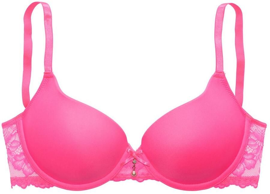 Lascana Bh met steuncups met beugel en mooie kanten rug sexy lingerie - Foto 5