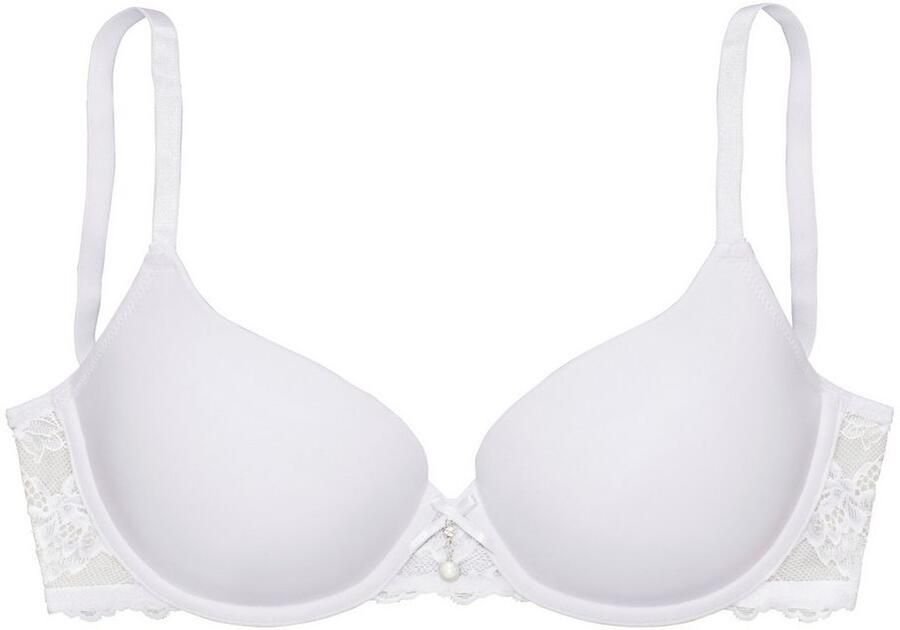 Lascana Bh met steuncups met beugel en mooie kanten rug sexy lingerie - Foto 4