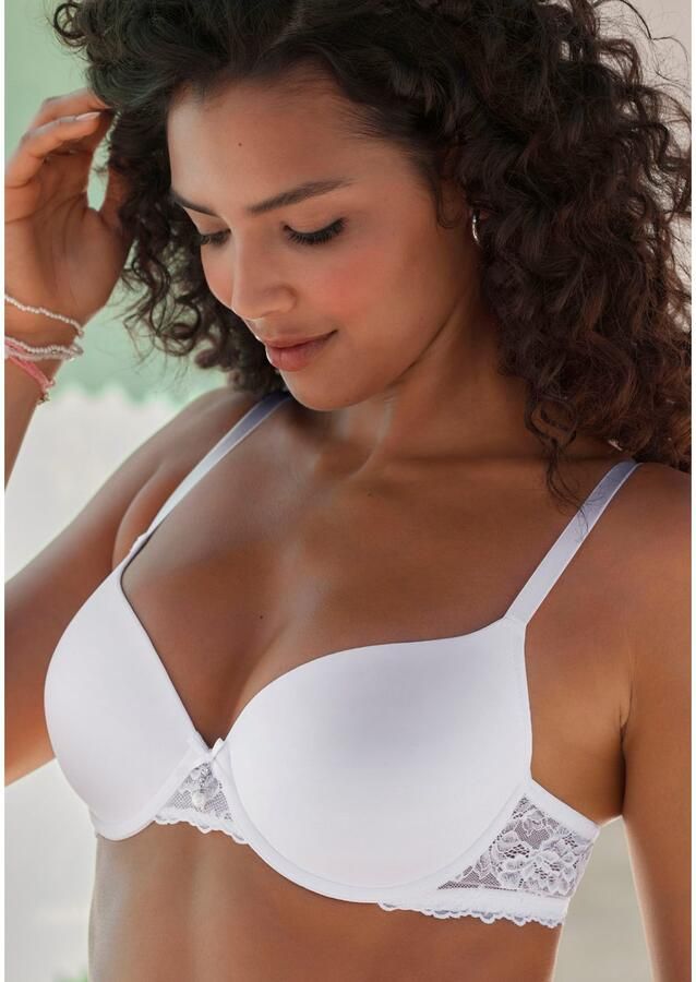 Lascana Bh met steuncups met beugel en mooie kanten rug sexy lingerie - Foto 2