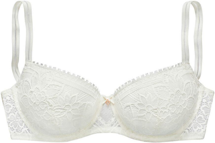 Lascana Bh met steuncups met beugel van bloemige jacquardkant sexy lingerie - Foto 3