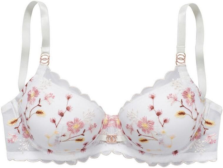 Lascana Bh met steuncups met beugel van delicate bloemenborduurkant sexy lingerie - Foto 7