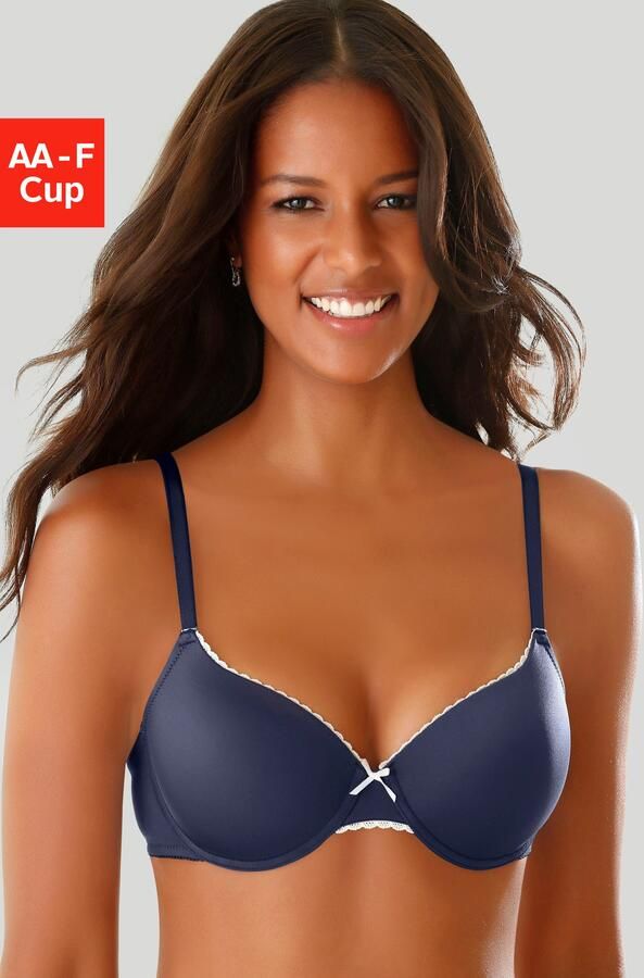 Lascana Bh met steuncups met beugel van zijdeachtige microvezel - Foto 5