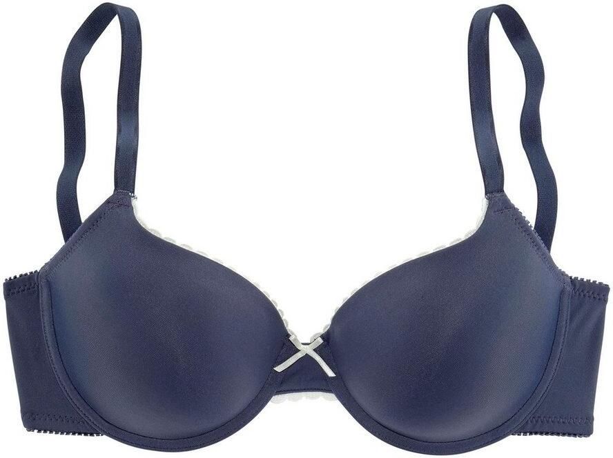 Lascana Bh met steuncups met beugel van zijdeachtige microvezel - Foto 2