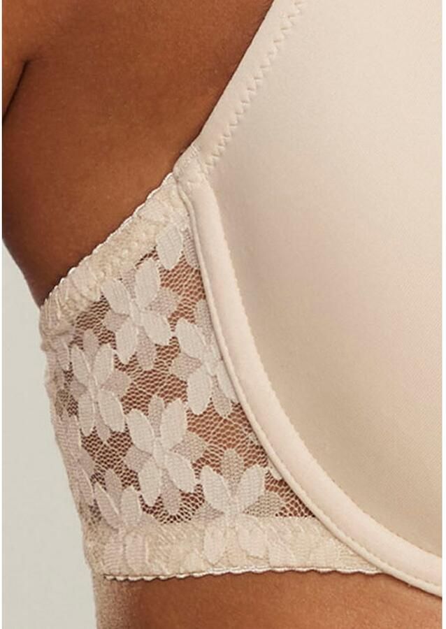 Lascana Bh met steuncups met rug van gebloemde elastische kant dessous - Foto 2