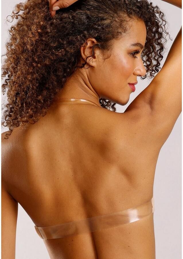 Lascana Bh met steuncups met transparante achterkant en afneembare halternek - Foto 3